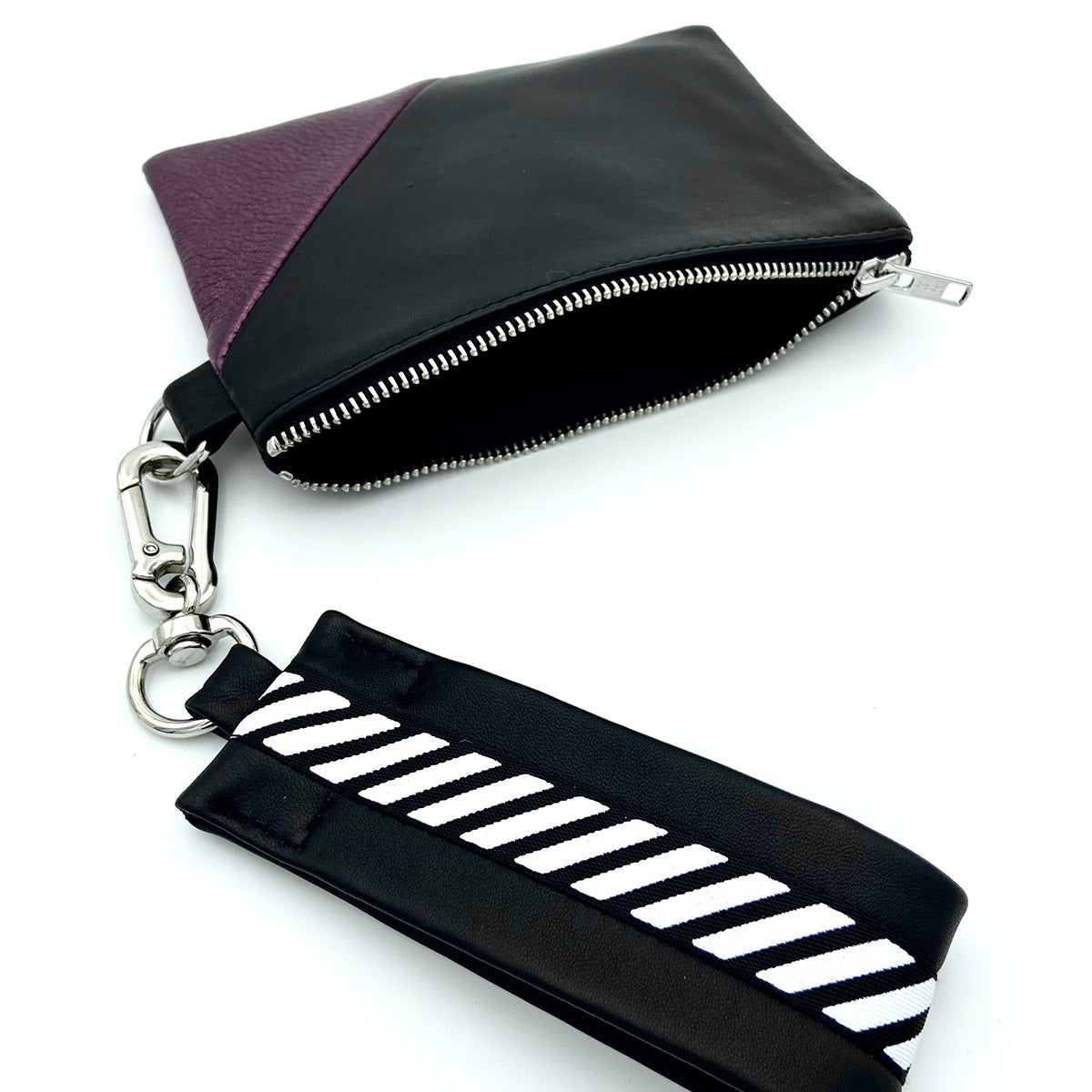 Mini Party black & metal burgundy pure