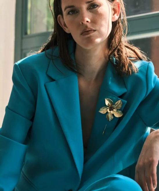 Broche fleur