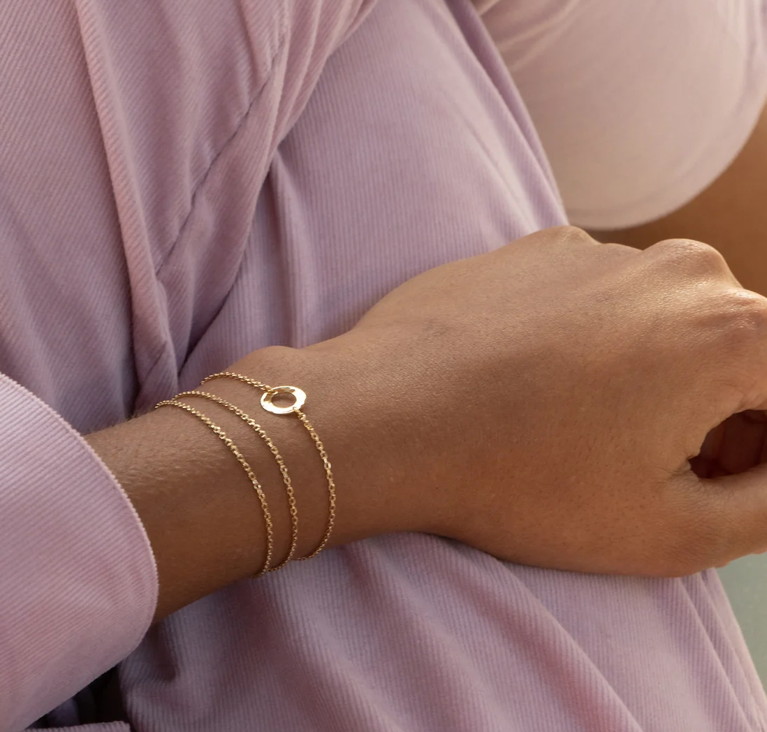 Aura: bracelet triple ou collier